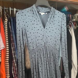 Boden Midnight Star Long Sleeve Dress